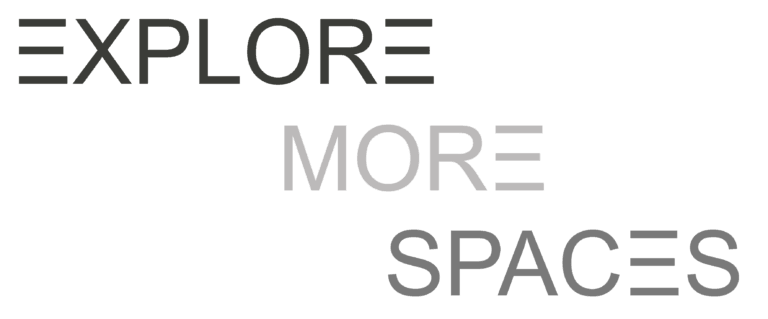 Explore more spaces text