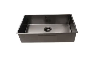 Lumen Core GunMetal gunmetal stainless steel sink with single-bowl design