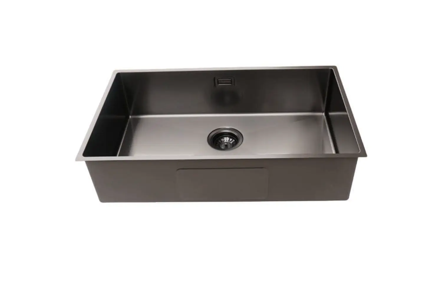 Lumen Core GunMetal gunmetal stainless steel sink with single-bowl design