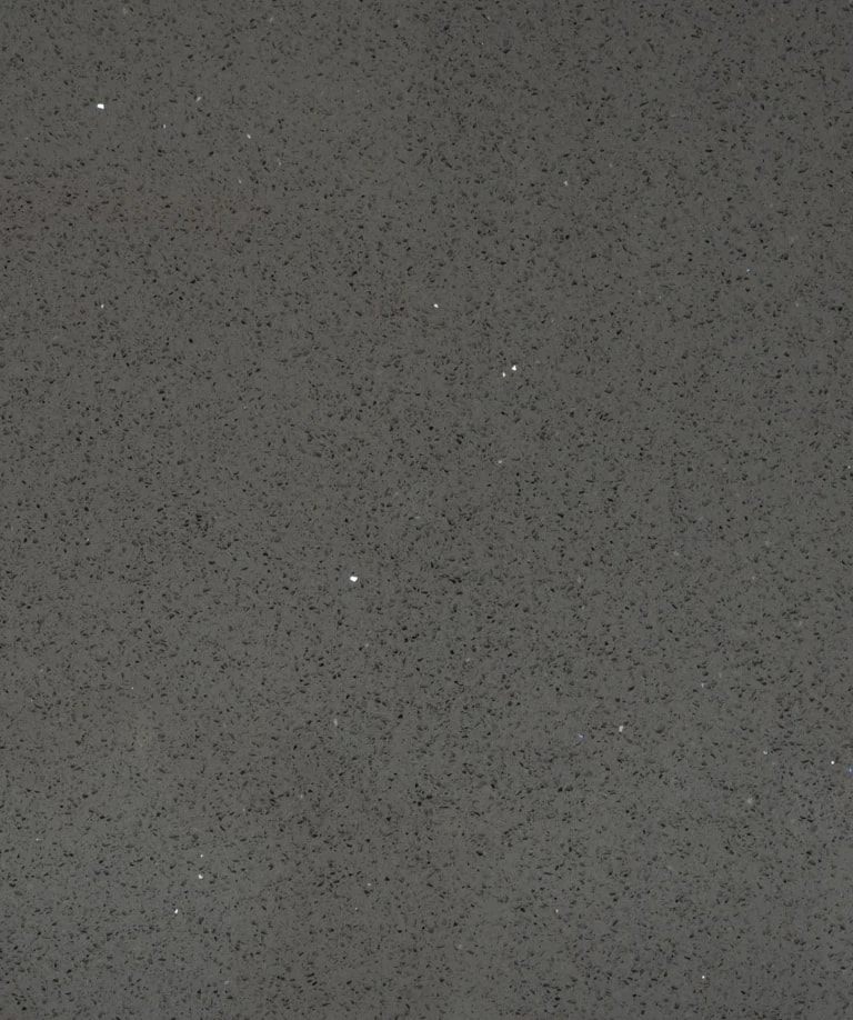 Silver Starburst worktop surface with dark mirrored flecks