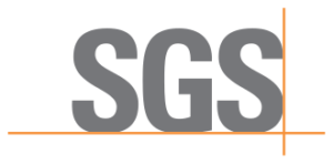 SGS certification logo