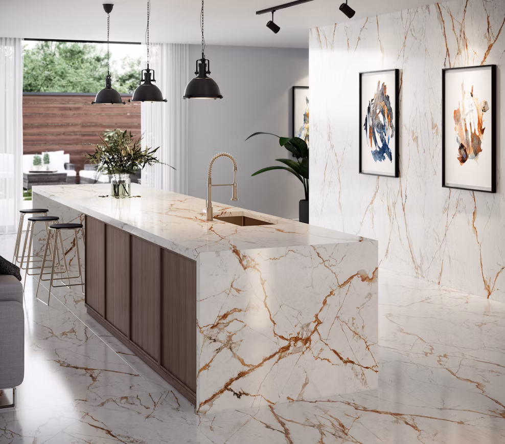 Kitchen project with Awake Dekton worktop