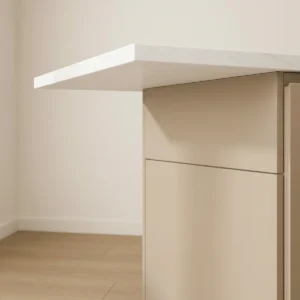 Breakfast bar overhang design for stone worktop