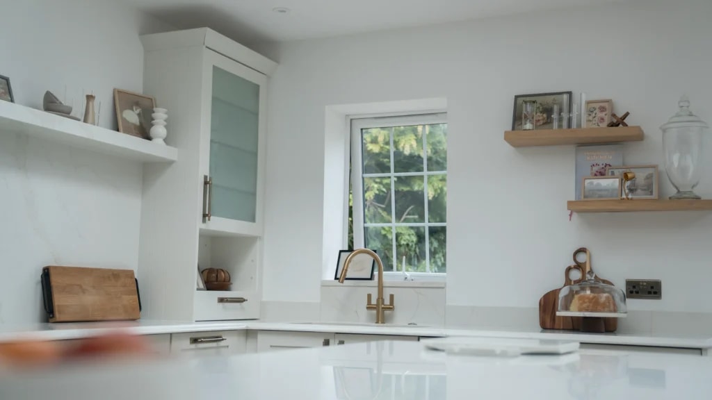 Calacatta Gold Worktops: A Northamptonshire Baking Kitchen project gallery image 8