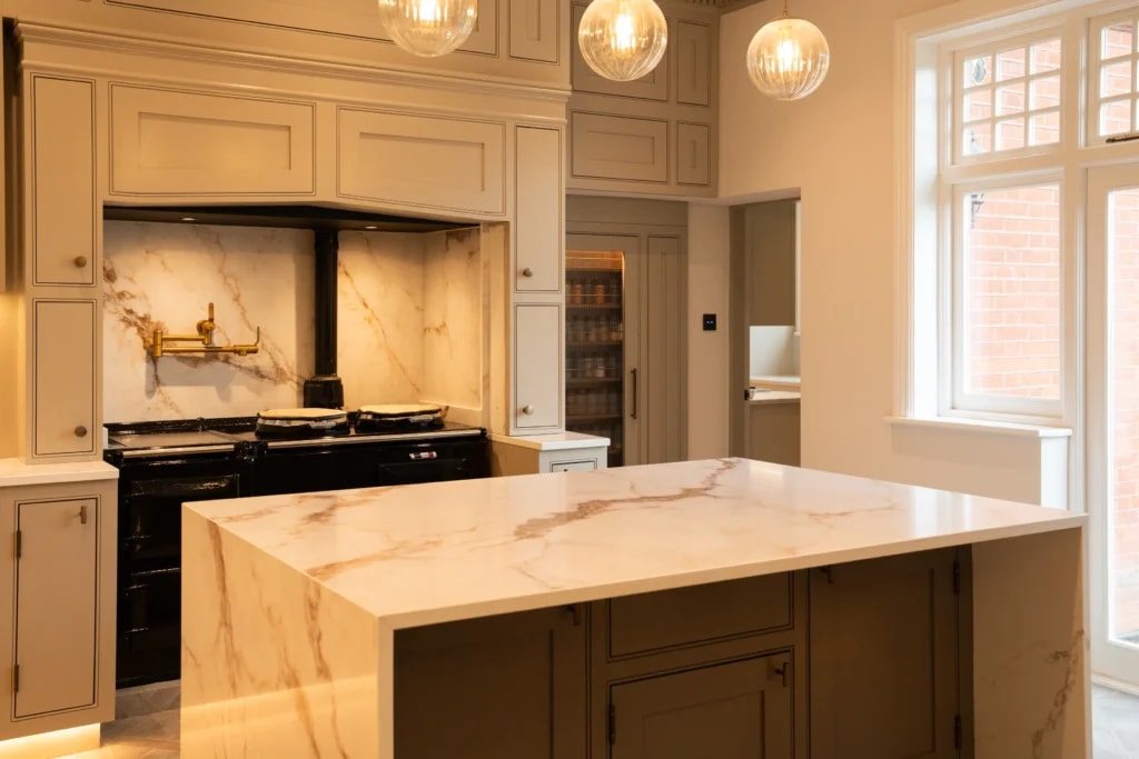 Bianco Eclypsia Elorā engineered stone worktop