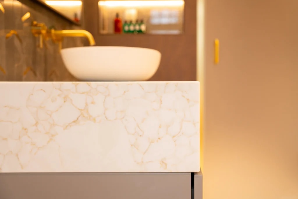 Palermo Worktops and Whole Home Stonework in South East London project gallery image 13