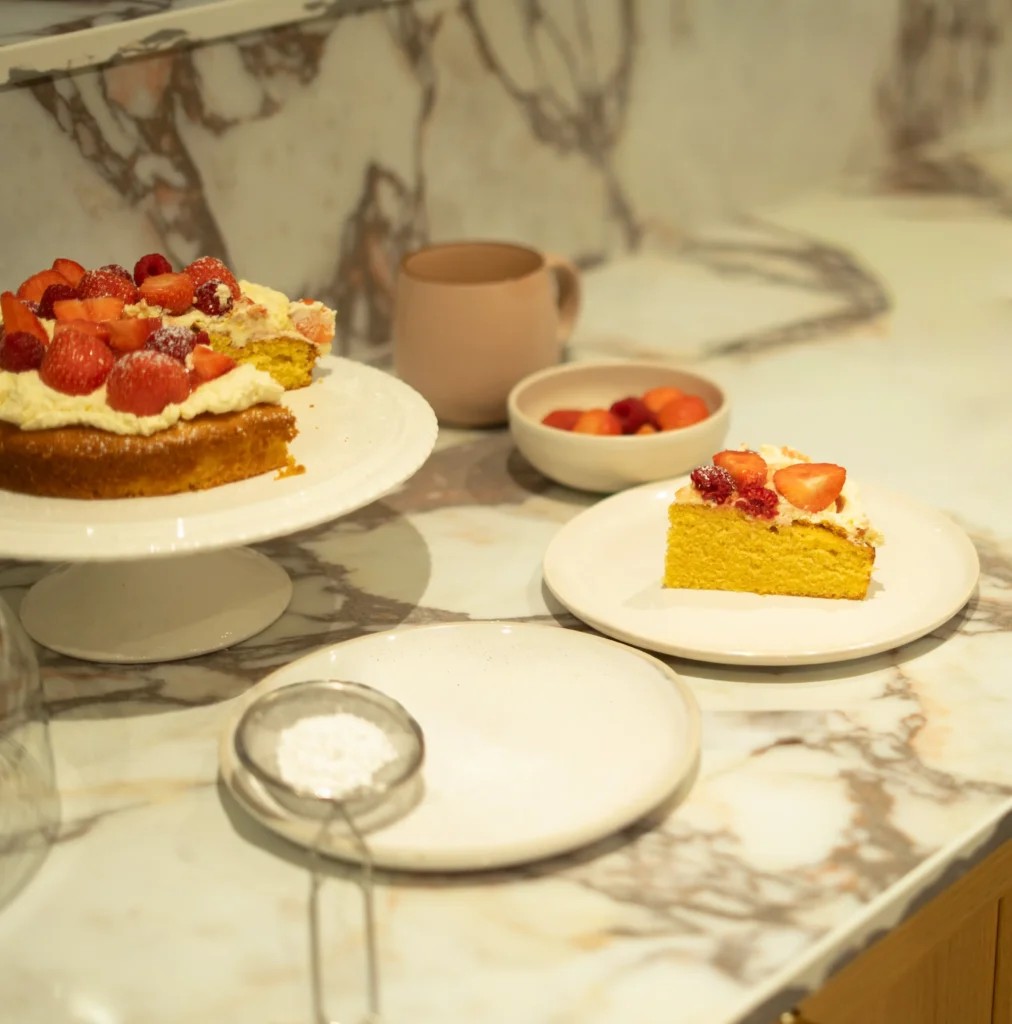 Calacatta Viola Worktops: A Northamptonshire Creator’s Kitchen project gallery image 7