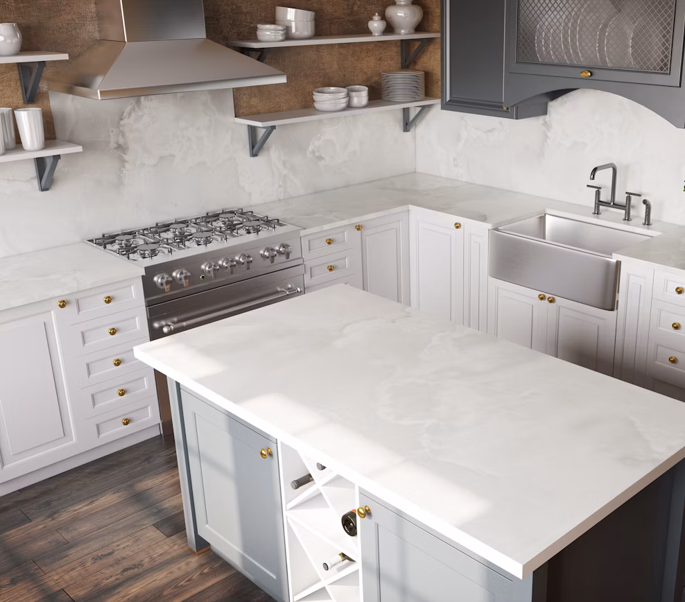 Kitchen project with Helena Dekton worktop