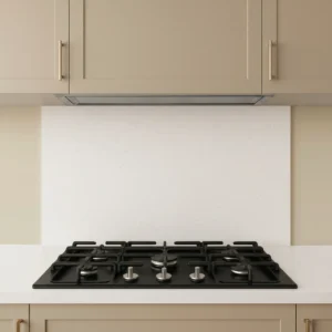 Stone hob splashback design option