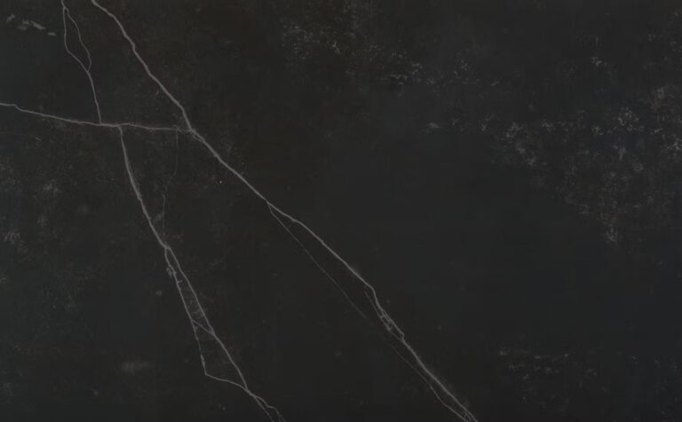 Kelya Dekton worktop with black marble-effect veining