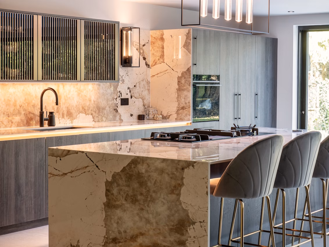 Kitchen project with Khalo Dekton worktop