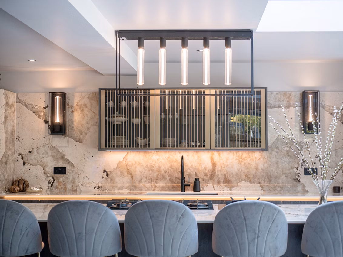 Khalo Dekton worktop fitted in a kitchen project
