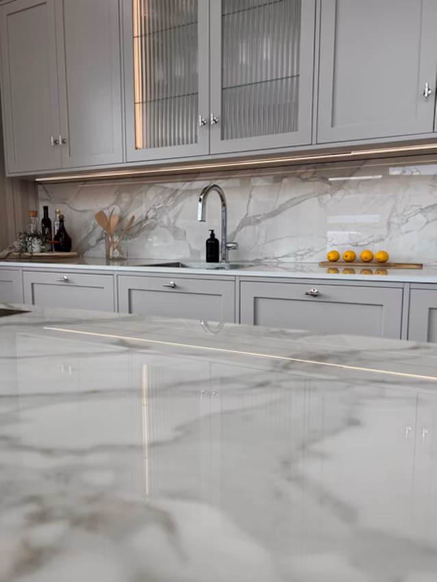 Kitchen project with Lucid Dekton worktop