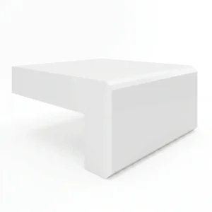 Mitred stone worktop edge profile