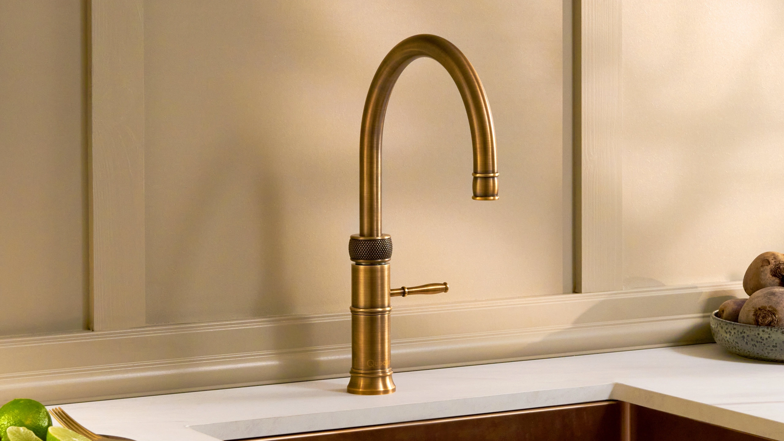 Patinated Brass