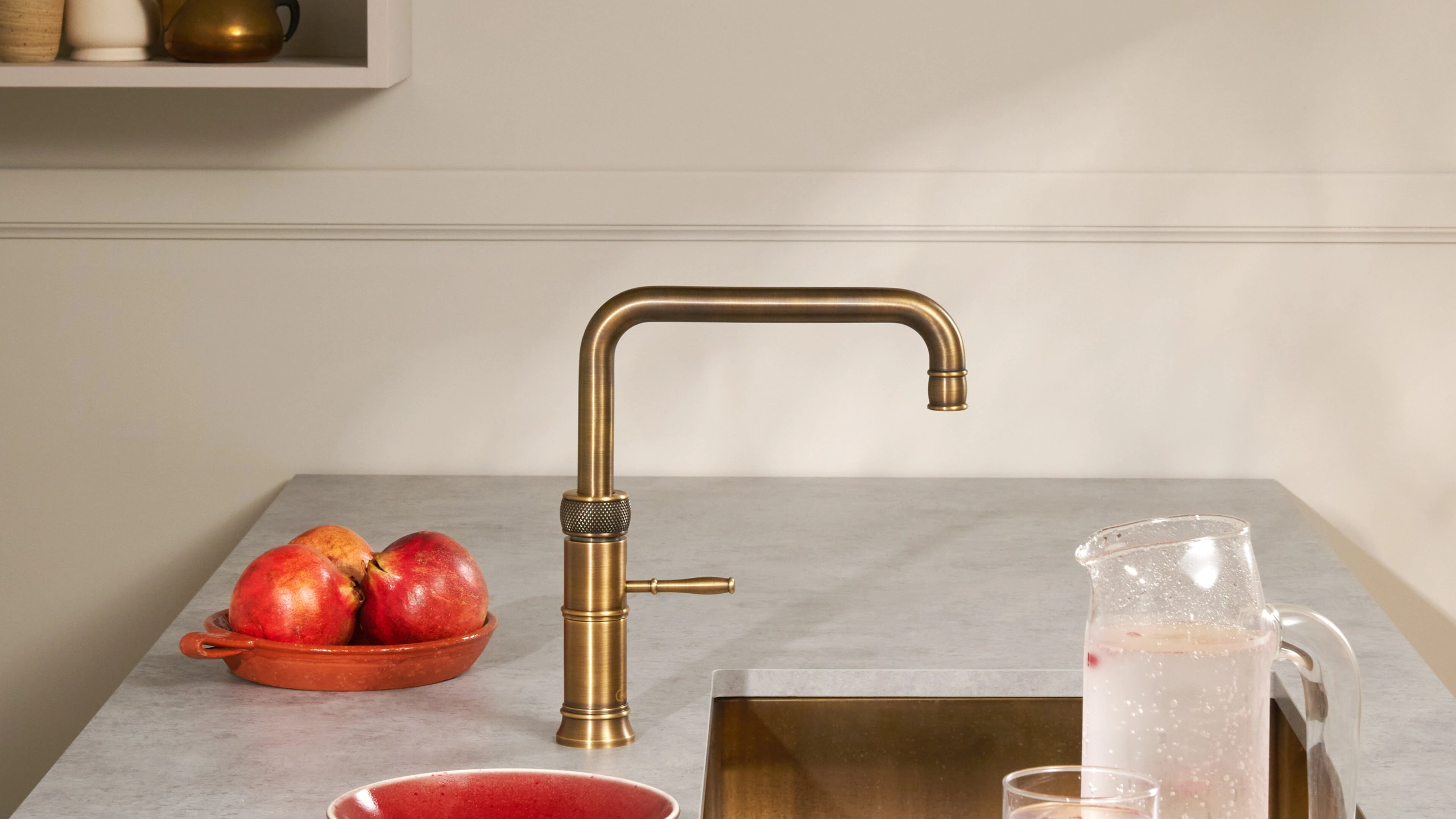 Patinated Brass