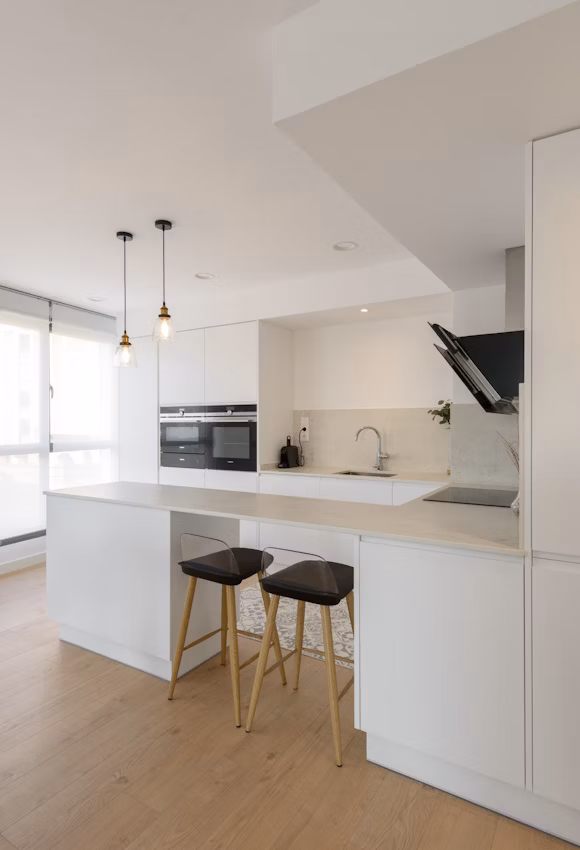 Salina Dekton worktop fitted in a kitchen project