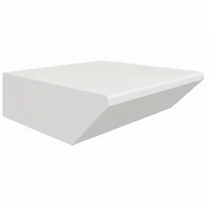 Shark’s nose stone worktop edge profile