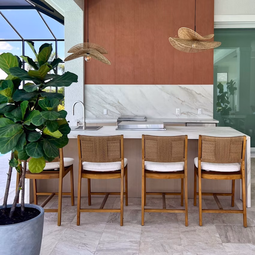 Kitchen project with Umber Dekton worktop