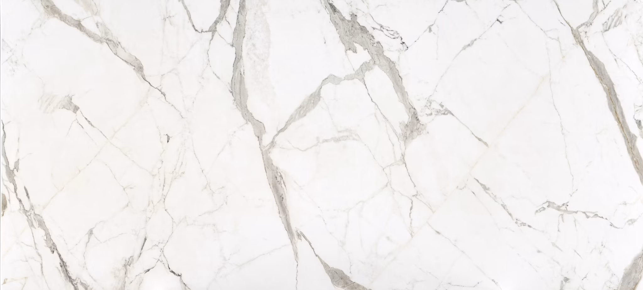 Vigil Dekton worktop surface with white marble-effect veining