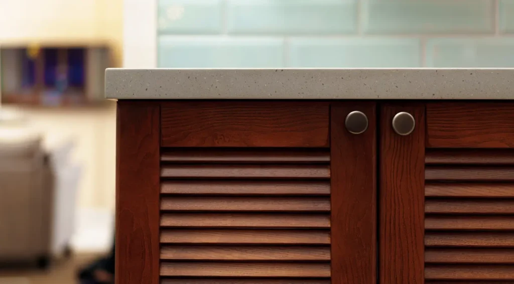 cabinet and worktop