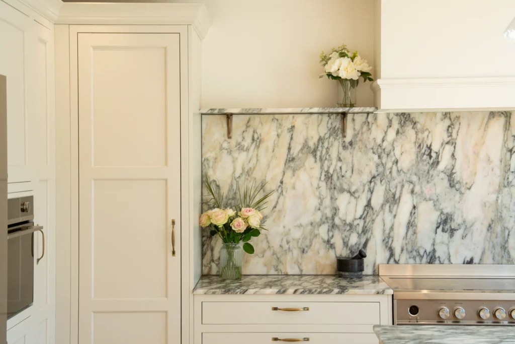 Calacatta Monet Marble Kitchen Worktops in Hove: Khalid’s Kitchen project gallery image 5