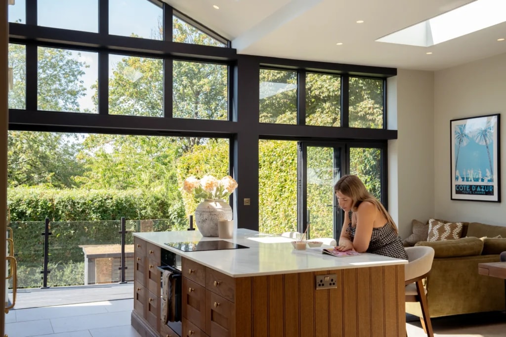 Calacatta Oro Kitchen Worktops in Amersham: Lucy’s Kitchen project gallery image 3