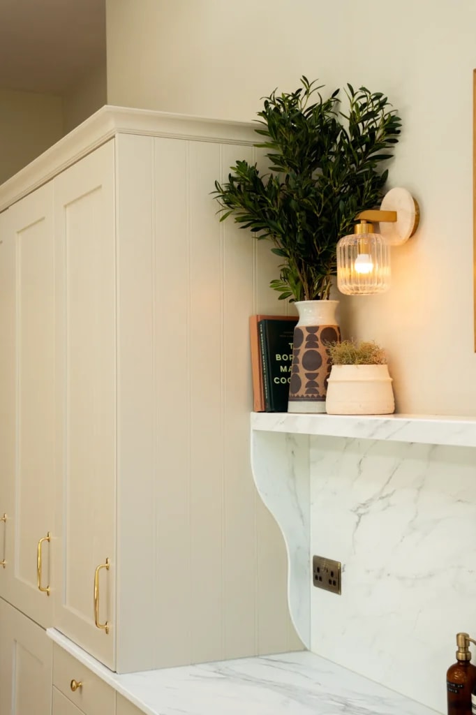 Calacatta Oro Kitchen Worktops in Amersham: Lucy’s Kitchen project gallery image 8