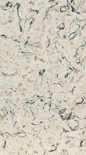 Highland White worktop with sparkle finish