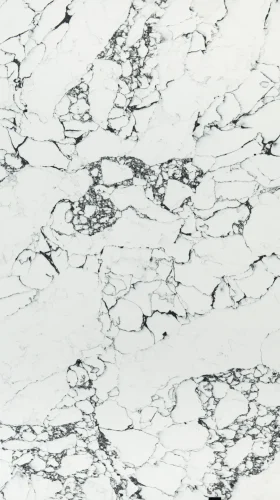 Arabescato worktop with soft, flowing grey veining