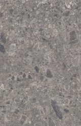 Ceppo Dekton worktop surface with grey terrazzo effect