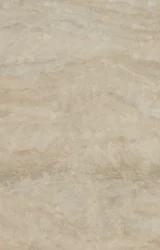 Full slab view of Crema sintered stone worktop with cream veining