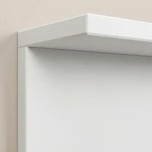Floating stone shelf design option