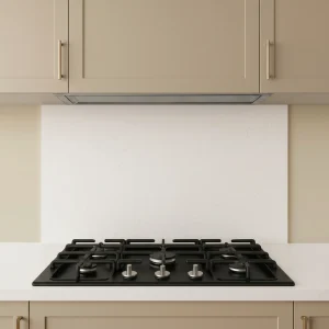 Stone hob splashback design option