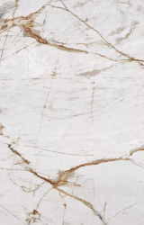 Reverie Dekton worktop surface with white marble-effect veining
