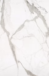 Vigil Dekton worktop surface with white marble-effect veining