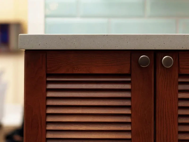 cabinet and worktop