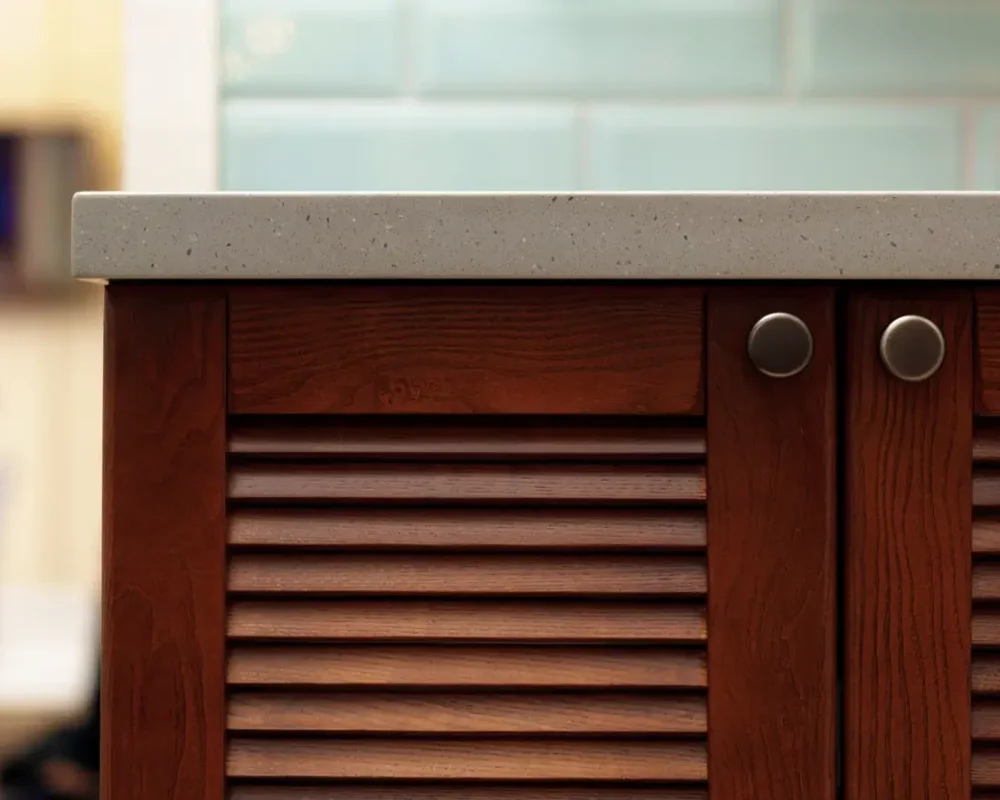 cabinet and worktop